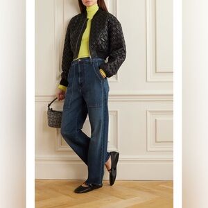 MOTHER The Quartet Breaker Flood Wide-leg Jeans SZ 27